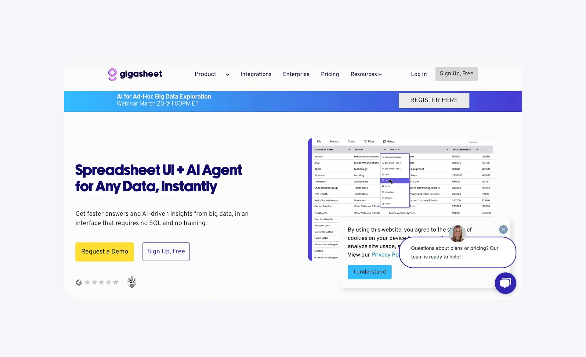 ai for everyone, ai for spreadsheet